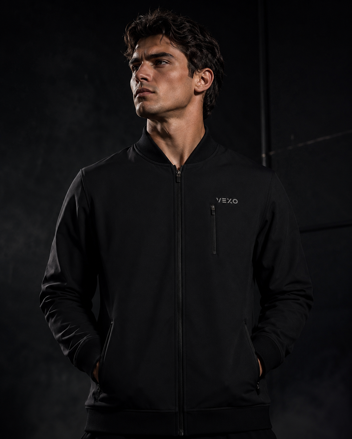 Vexo Stealth Men’s Tennis Warm-Up Jacket
