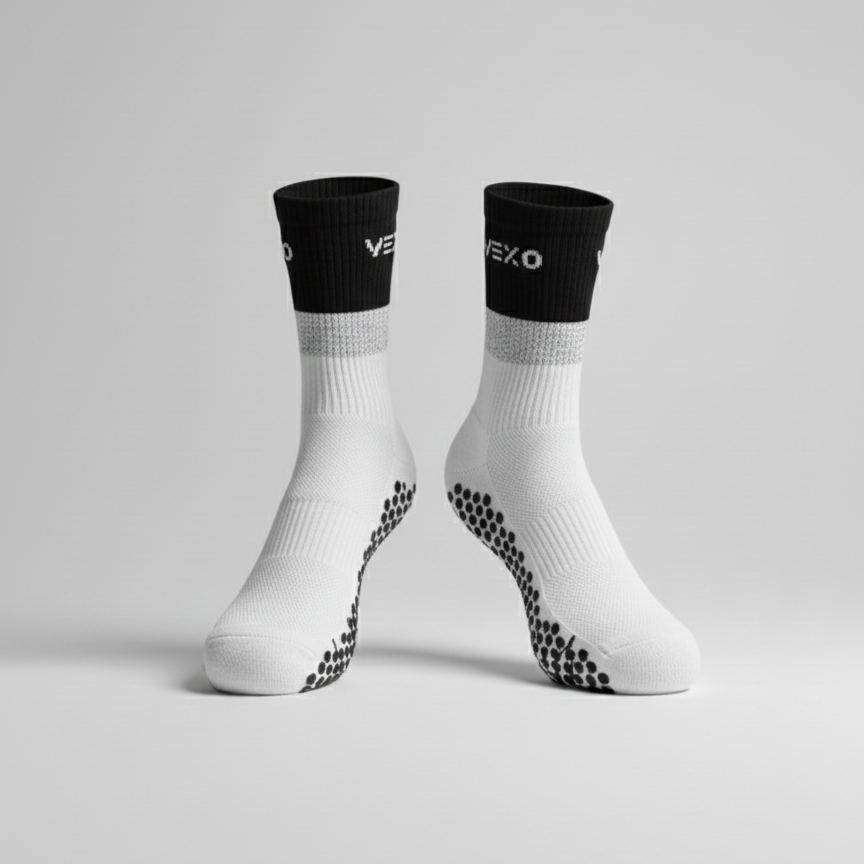 Vexo CourtGrip Tennis Socks 2-Pack