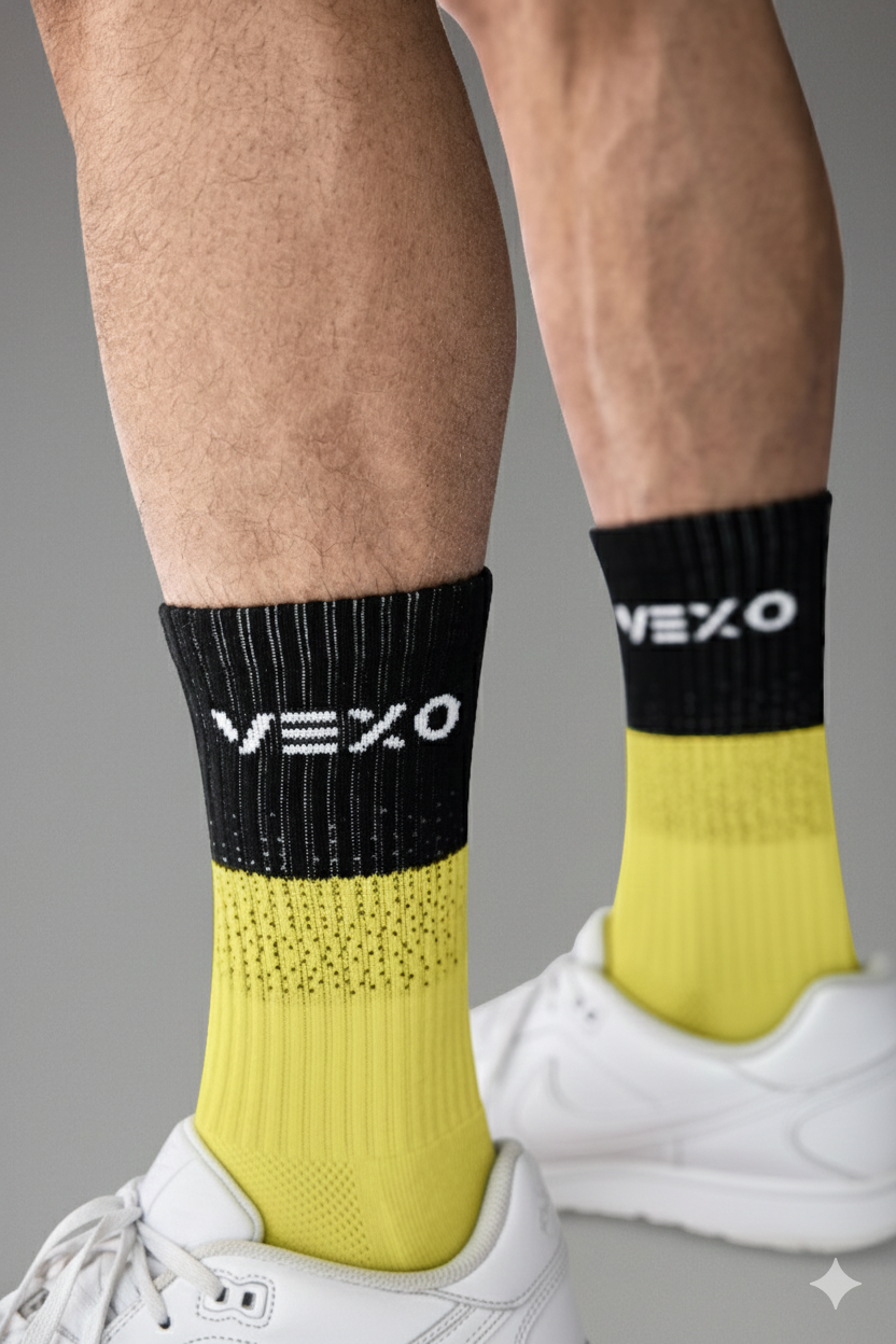 Vexo CourtGrip Tennis Socks 2-er Pack