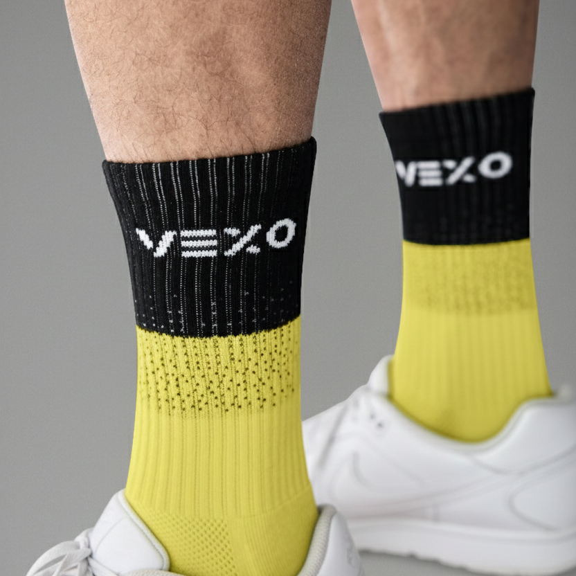 Vexo CourtGrip Tennis Socks 2-Pack