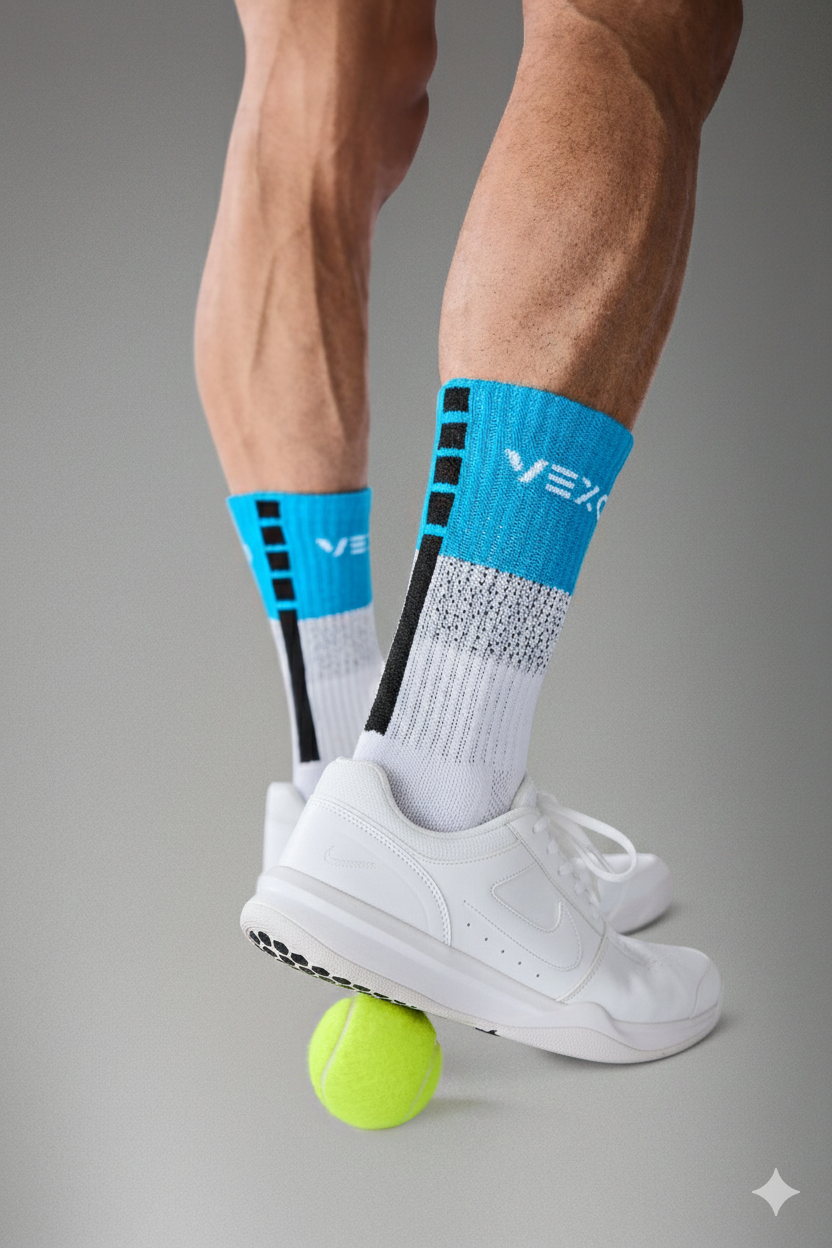Vexo CourtGrip Tennis Socks 2-er Pack