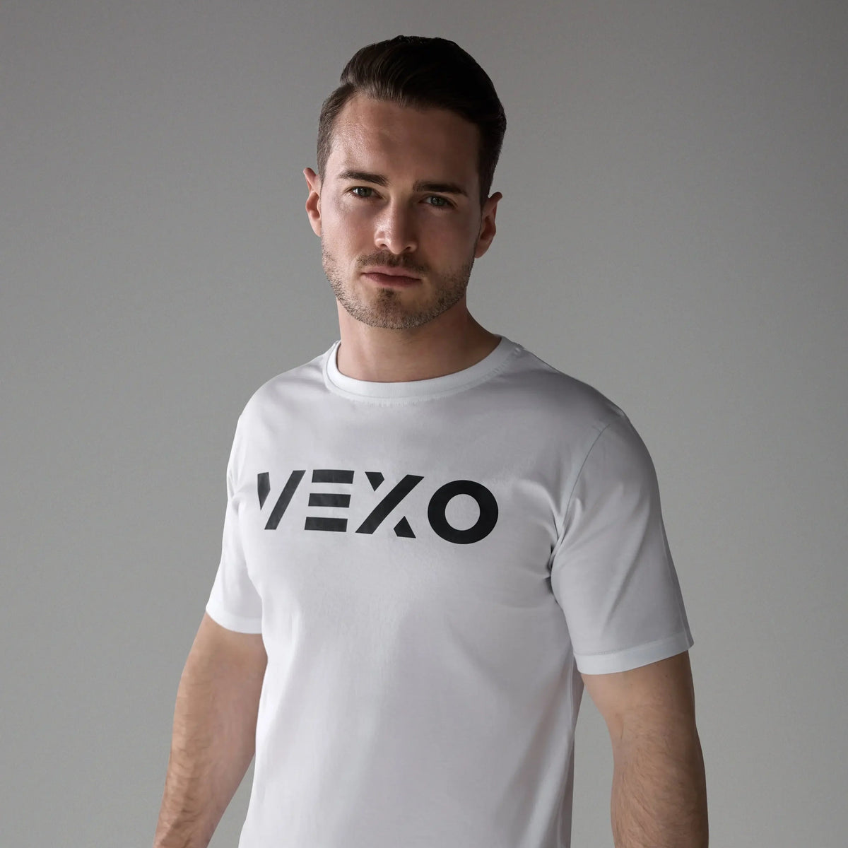Vexo TrainWell Training T-Shirt – breathable, moisture-wicking athletic shirt designed for high-performance training with a soft, comfortable fit.