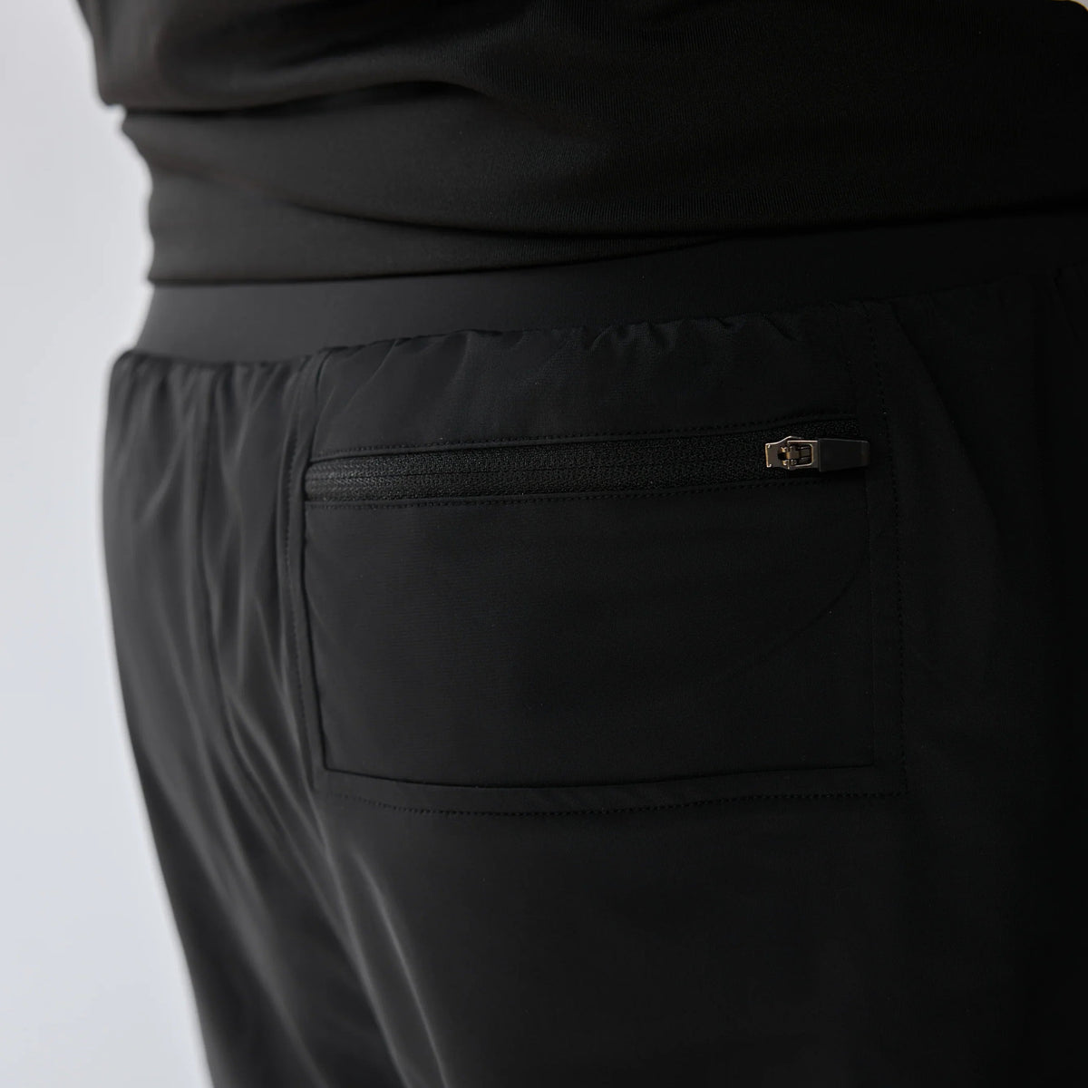 Vexo MatchMove Shorts – lightweight, breathable tennis shorts with built-in compression layer, towel holder, and zip pockets for secure storage.