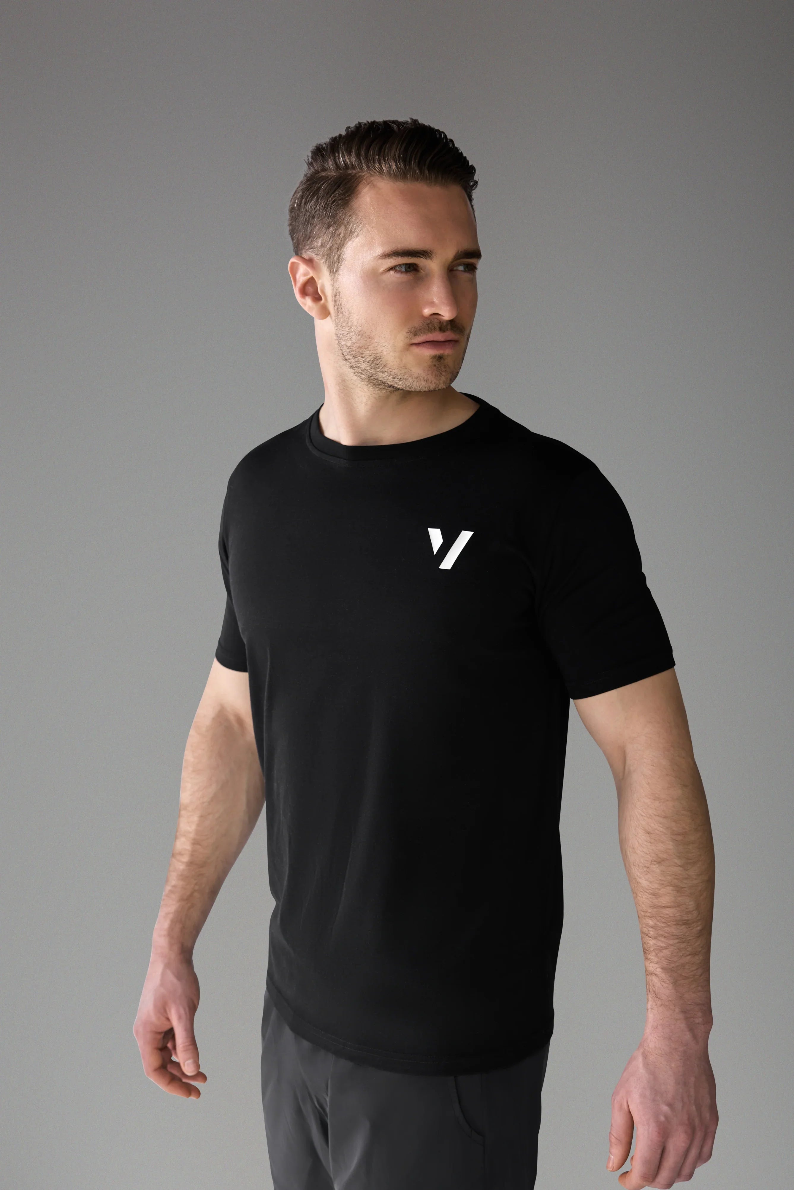 Vexo TrainWell Training T-Shirt – breathable, moisture-wicking athletic shirt designed for high-performance training with a soft, comfortable fit.
