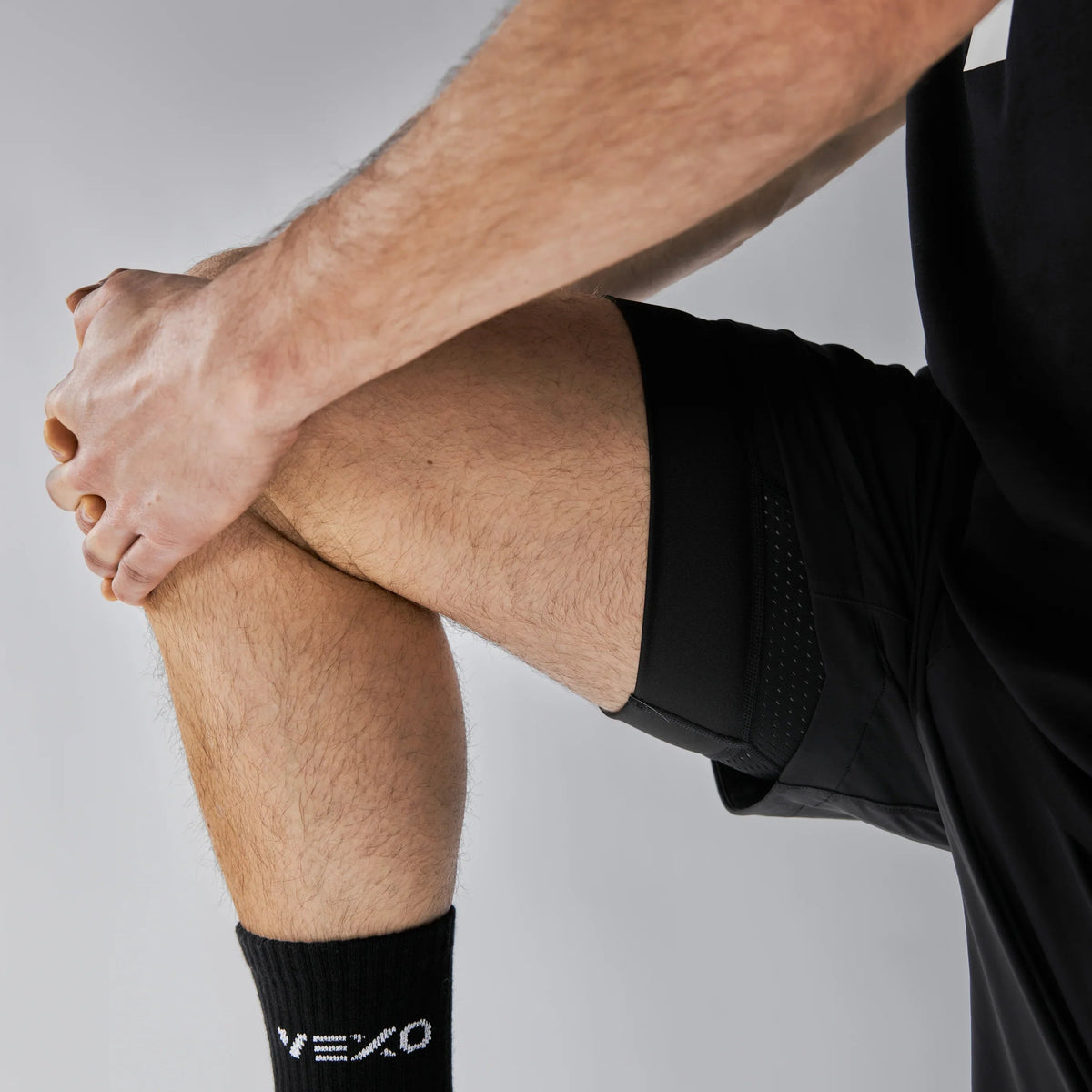 Vexo MatchMove Shorts – lightweight, breathable tennis shorts with built-in compression layer, towel holder, and zip pockets for secure storage.