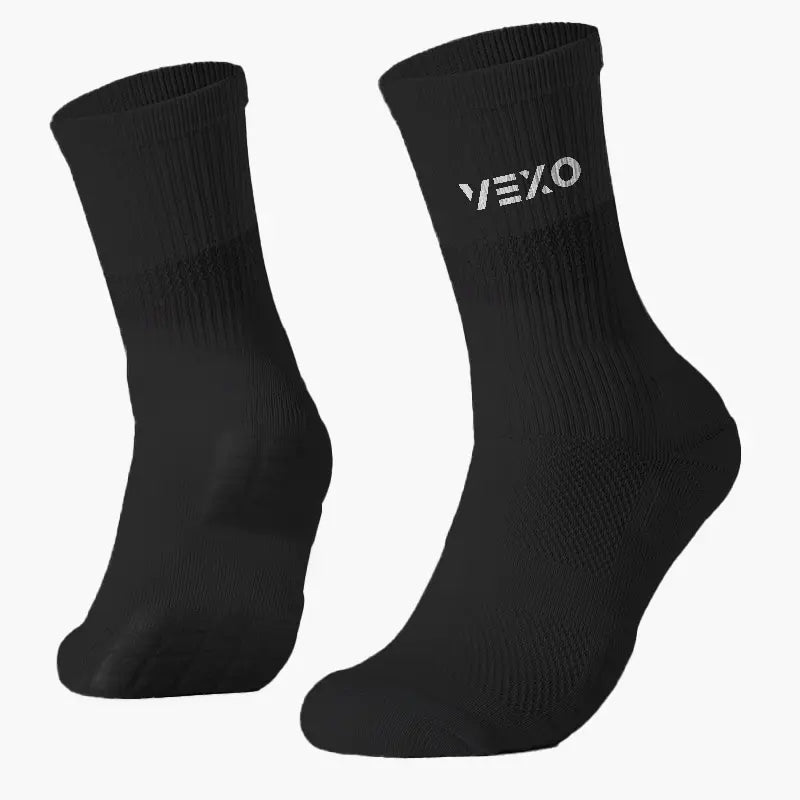 Vexo SoftLanding Socks – cushioned, breathable socks designed for all-day comfort with reinforced heel and toe support, perfect for training and recovery.
