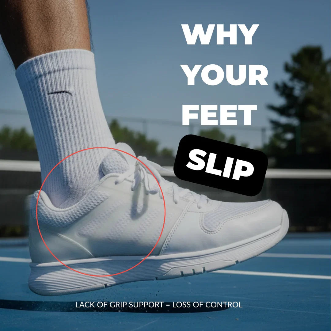 Foot slippage is one of the most common and most overlooked performance issues in tennis — and it affects players at every level.