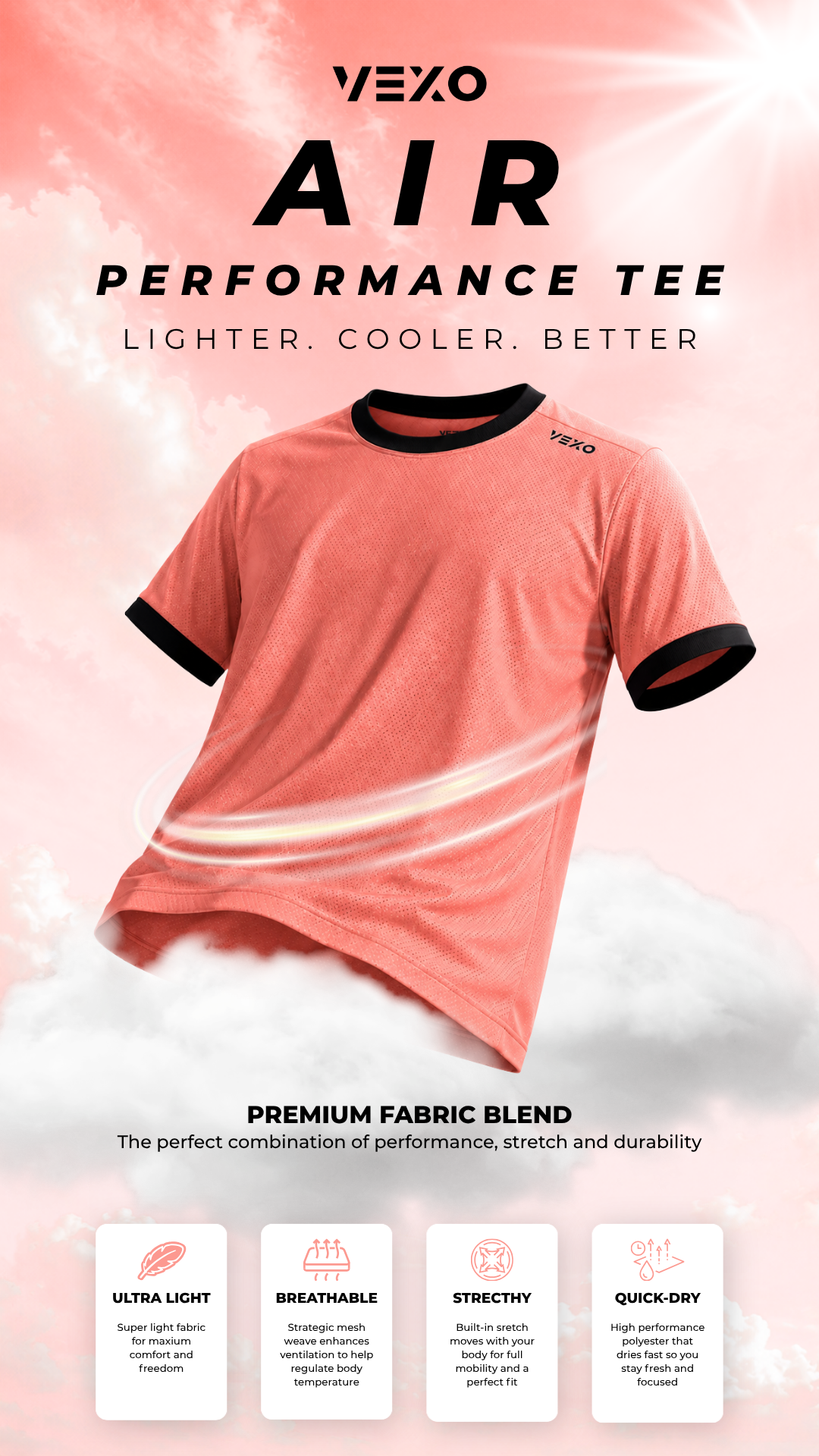 Vexo AIR Performance Tee