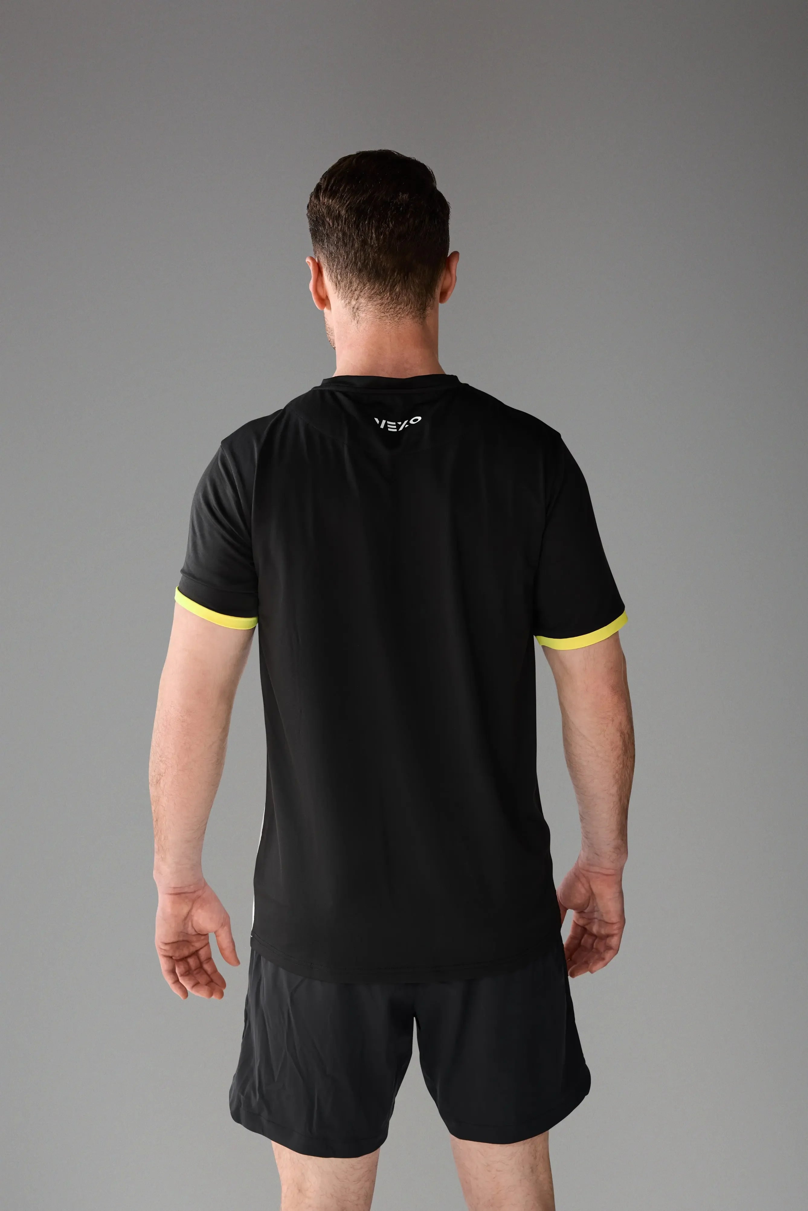 Vexo PrimeFit Match Tee – high-performance tennis t-shirt with a fitted design, breathable DryFit fabric, and lightweight feel for optimal comfort on court.