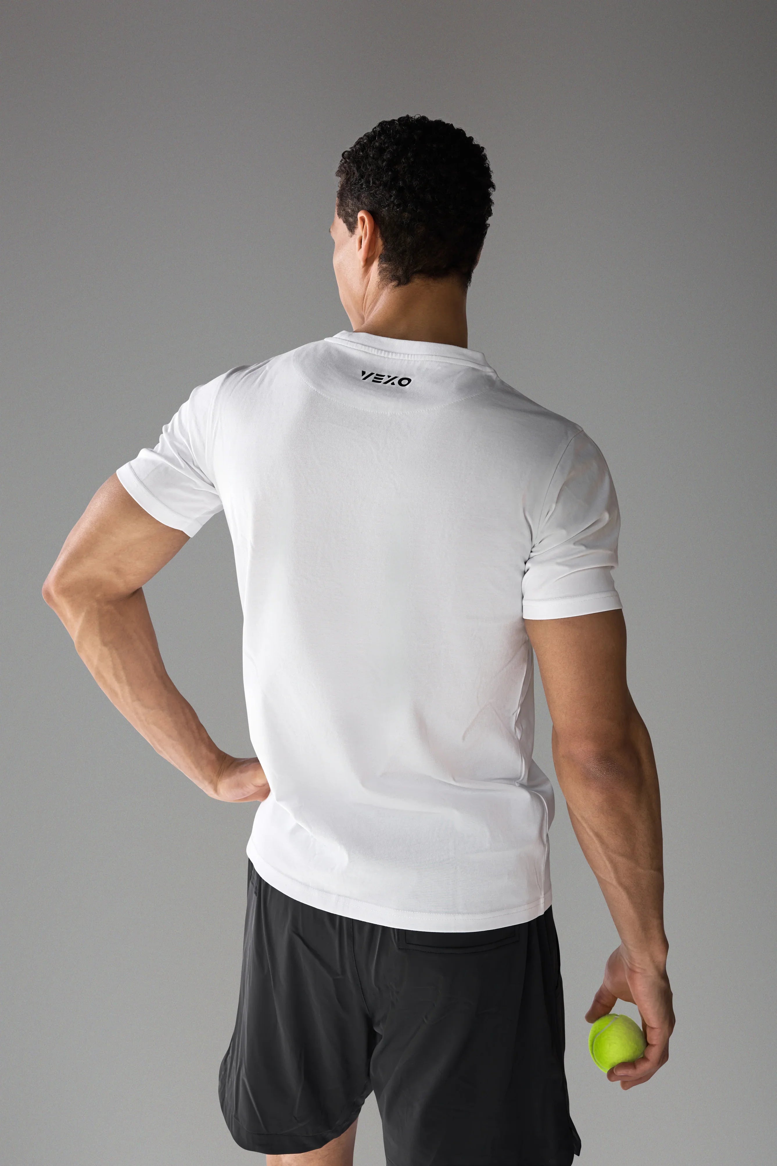 Vexo TrainWell Training T-Shirt – breathable, moisture-wicking athletic shirt designed for high-performance training with a soft, comfortable fit.