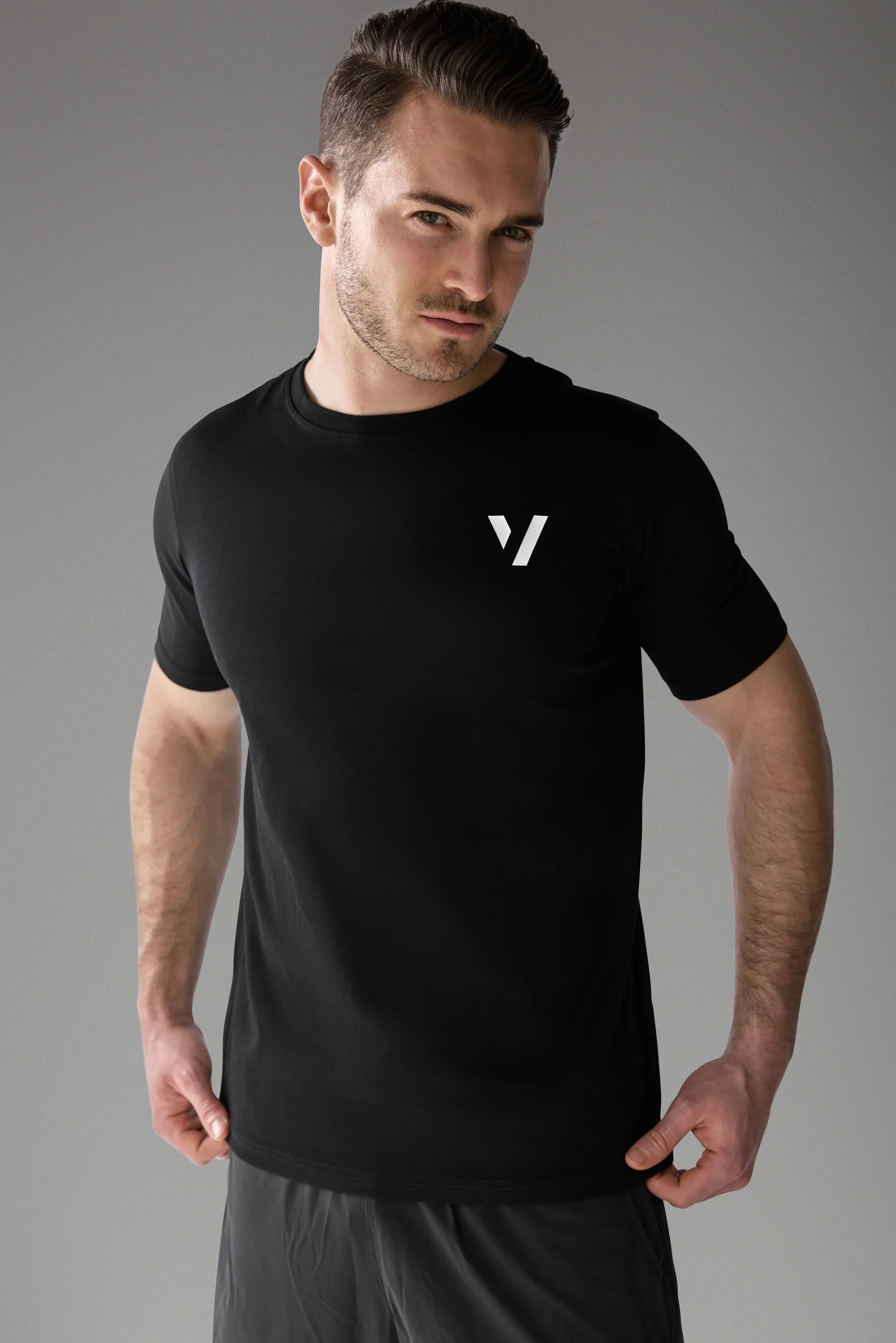 Vexo TrainWell Training T-Shirt – breathable, moisture-wicking athletic shirt designed for high-performance training with a soft, comfortable fit.